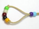 Salvation Bracelet 05 Blood Crayon Lime Light Khaki Cotton